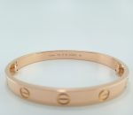 CARTIER LOVE 18KR BRACELET SIZE 16 - Image 4