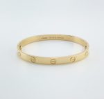 CARTIER LOVE 18KY BRACELET SIZE 18 - Image 3