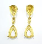 DIA 18KY EARRING MOUNTINGS