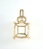 14KY DIA PENDANT - Image 2