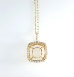 14KY DIA CHAIN NECKLACE