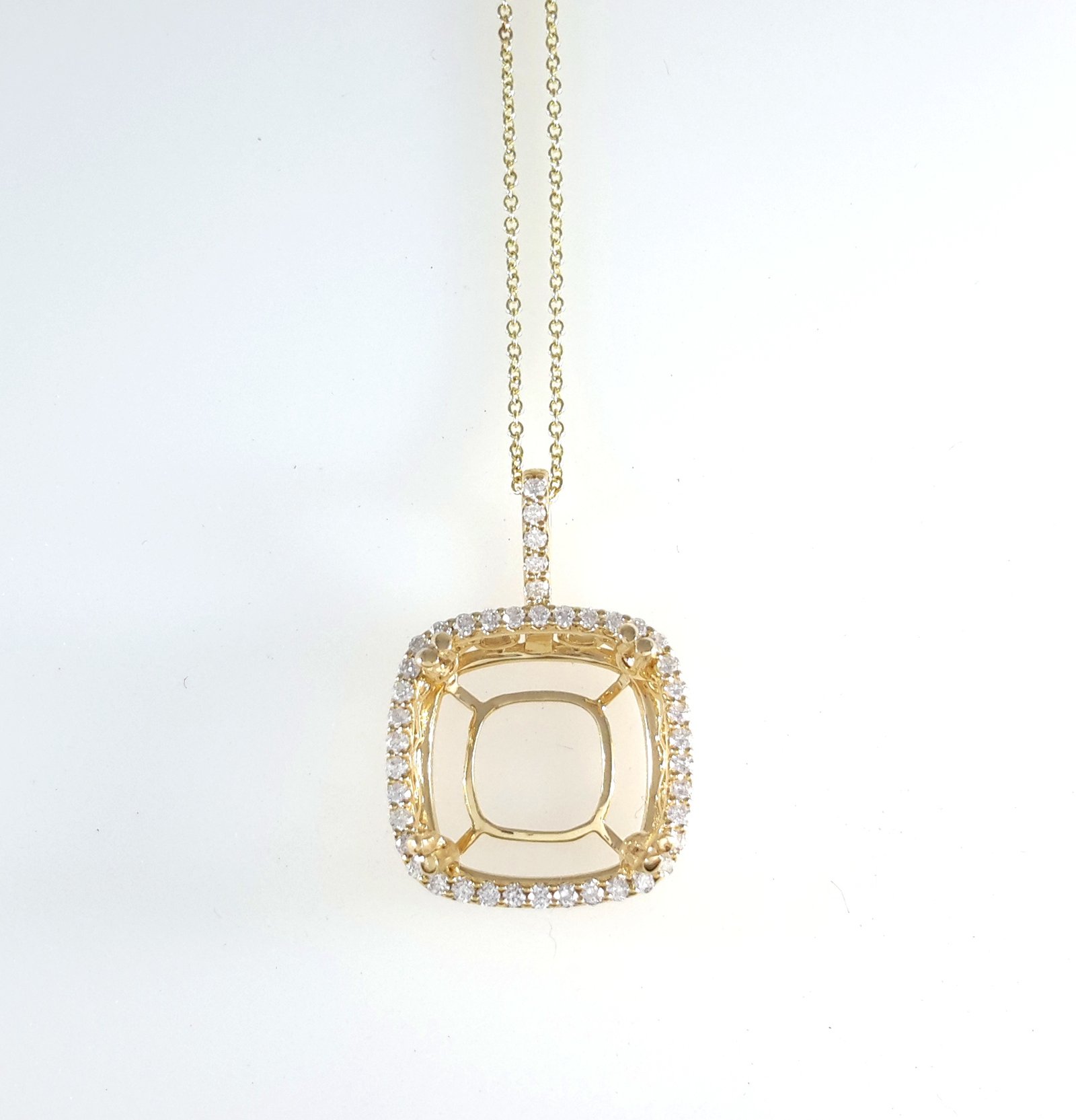 14KY DIA CHAIN NECKLACE 14KY DIA CHAIN NECKLACE - Image 1