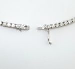 12.91CT DIA 18KW TENNIS NECKLACE - Image 3