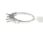 RUBY & DIA 18KW SOLITAIR RING - Image 2