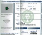 EMERALD & DIA 14KW DOUBLE-HALO RING - Image 2