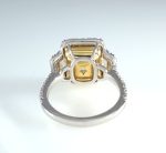 FACNY YELLOW DIA 18KW RING - Image 4