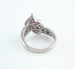 RUBY & DIA PLAT RING - Image 3