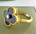 VANCLEEF&ARPELS ALHAMBRA ONYX RING 49 - Image 6