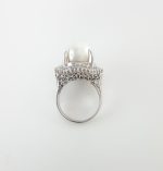 PEARL & DIA PLAT RING - Image 4
