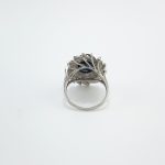 SAPPHIRE & DIA PLAT RING - Image 3