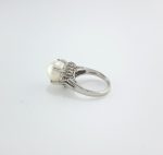 PEARL & DIA PLAT RING - Image 2