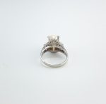 PEARL & DIA PLAT RING - Image 3