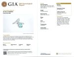 PARAIBA & DIA 18KW RING - Image 5