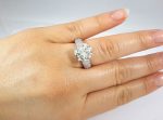 PLAT SOLITAIRE DIA RING - Image 4