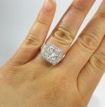 PRINCESS-CUT DIA 18KW RING - Image 7