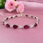 RUBY 14KW DIA BRACELET - Image 2