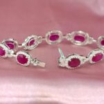 RUBY 14KW DIA BRACELET - Image 2