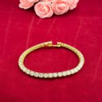 18KY 12.40CT DIAMOND BRACELET