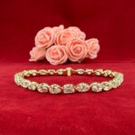 14KY 10.43CT DIAMOND BRACELET