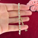 14KY 10.43CT DIAMOND BRACELET - Image 2