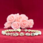 14KY 12.51CT DIAMOND BRACELET