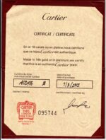 CARTIER LOVE 18KY BRACELET SIZE 20 - Image 2