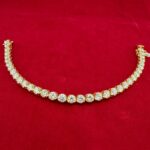 14K YG DIA TENNIS BRACELET