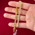 14K YG DIA TENNIS BRACELET - Image 2