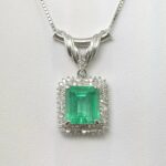PLAT DIA NECKLACE