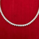 18KY DIAMOND NECKLACE - Image 2