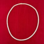 18KY 22.66CT DIAMOND TENNIS NECKLACE