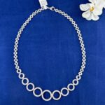 3.18CT DIA 18KW CIRCLE NECKLACE