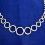 3.18CT DIA 18KW CIRCLE NECKLACE - Image 2