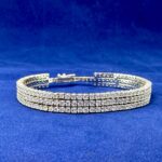 7.02CT DIA 14KW BRACELET