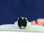 PLATINUM SAPPHIRE DIA RING