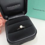 TIFFANY & CO SOLITAIRE DIA PLAT RING