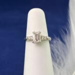 HARRY WINSTON DIA PLAT RING SIZE 3.25
