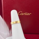 CARTIER LOVE 18KR RING SIZE 47 - Image 2