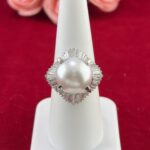PEARL PLATINUM DIA RING