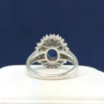 SAPPHIRE DIA PLATINUM RING - Image 3