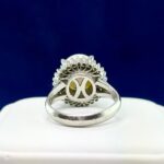 PEARL DIA PLATINUM RING - Image 3