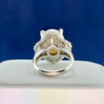 PEARL DIA PLATINUM RING - Image 3