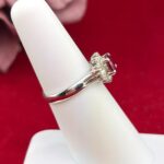 RUBY DIA PLATINUM RING - Image 2