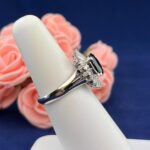 SAPPHIRE DIA PLATINUM RING - Image 2