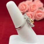 18KW DIAMOND RING - Image 2