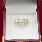 18KY DIAMOND RING - Image 4