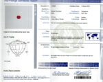 AGL RUBY & DIA PLAT RING - Image 2