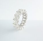 15.01CT DIA PLAT ETERNITY RING - Image 2