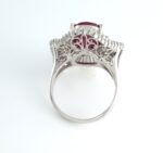 RUBY & DIA PLAT RING - Image 3