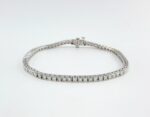 3.21CT DIA 14KW TENNIS BRACELET - Image 3